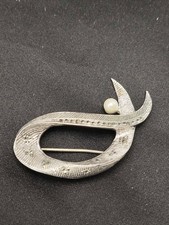 835 Silber Silver Brosche