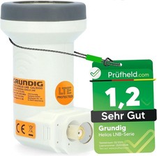 Single LNB GSS Grundig Helios 1 Teilnehmer 0,1dB 4K Full HD Digital HDTV Sat TV