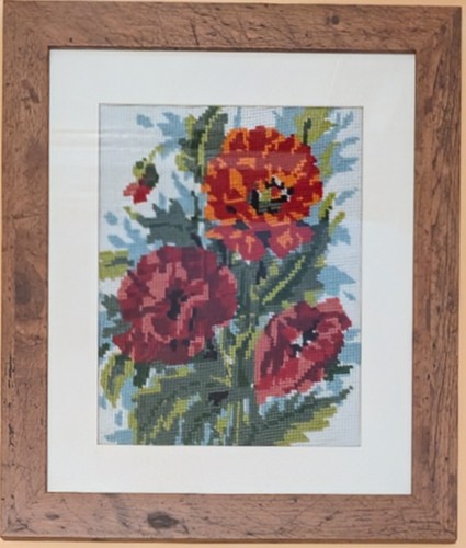 Vintage stilvolles gerahmtes