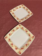 Wellco Design Kuchenteller Dessertteller Teller 2 Stück Porzellan Van Well 21cm