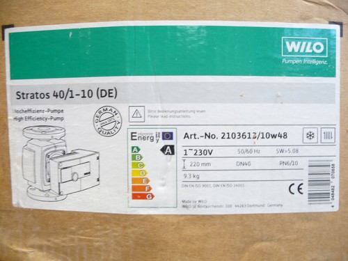 Wilo stratos 10 - -,