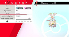 Pokemon Schwert & Schild Magearna 6IV Max EVs