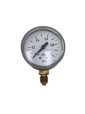 Manometer 0 - 10 bar senkrecht