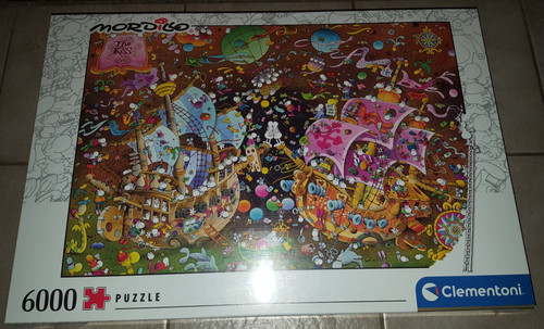 Puzzle 6000 teile neu ovp - &,