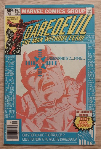 Daredevil 167 marvel comic - daredevil,