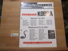 Film-Echo Filmwoche vereinigt mit Filmblätter, Nr. 56, 8. Oktober 1976 Ssssnake 