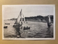 Nordseebad Wyk a. Föhr - Strand mit Lustkutter • Kupfertiefdruckkarte