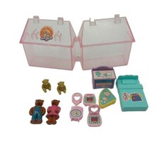 ⚡House Bears Teddys Wonderland Vintage 90s Miniatur Play Set Teddy's World Haus⚡