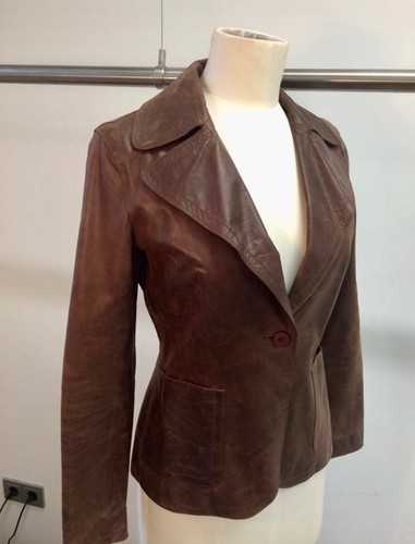 Lederblazer zara vintage - lederblazer,
