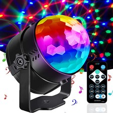 Discokugel Musik Activated