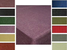 Ausverkauf: Tischdecke Stofftischdecke Lotuseffekt Fleckenabweisend Leinenoptik