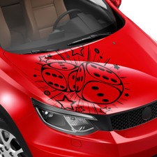 Aufkleber Würfel Pop Art