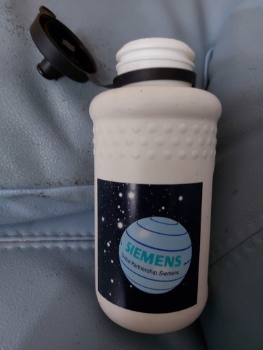 Mit siemens logo - mit, trinkflasche