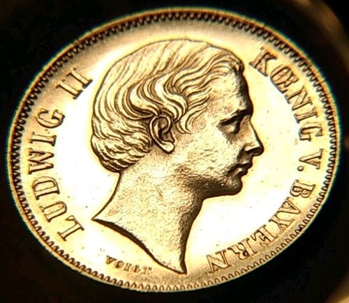 4664 bayern ludwig - 1/2, gulden