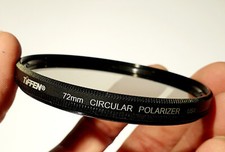 72mm Polfilter cirkular von