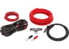 Audio System OFC Kabelset 20mm² Anschlusskit Auto Verstärker Kupfer inkl. Cinch