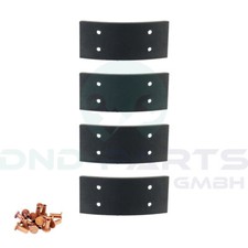 4xBremsbelag Bremsband +