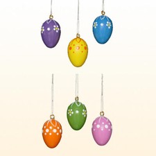 Legler WEHA Behang Ostereier 6-teilig farbig Erzgebirge Fachhandel neu 2025