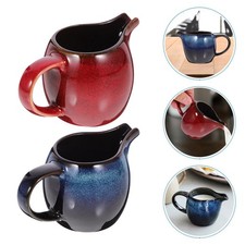 2 Pcs Milchkrug Keramik