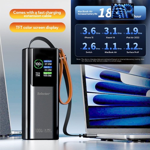 Powerbank 100 000mah 100w - powerbank, 100.000mah