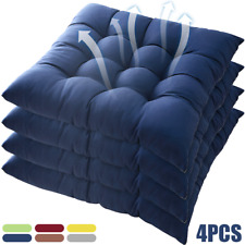 4er Set Stuhlkissen Sitzkissen