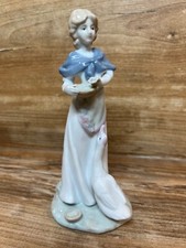 Porzellan Figur Gänsemagd Gänse Liesel Gans Gänsliese Vintage Dekoration Drache