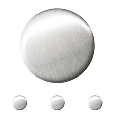 Ronde geschliffen edelstahl - ronde,