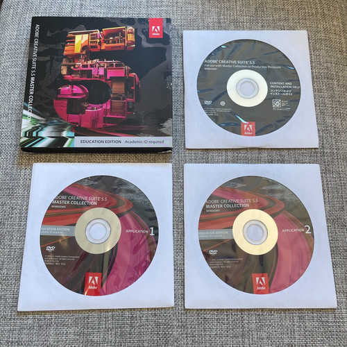 Adobe cs5 master collection - cs5.5,