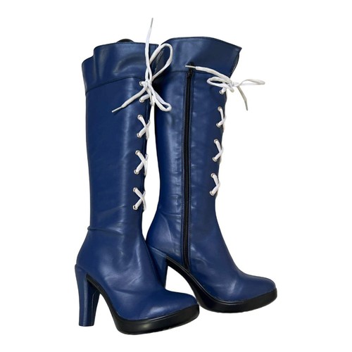Asia stiefel blau 35 - stiefel,