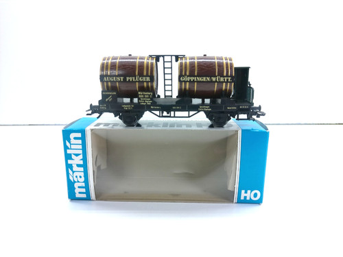 Märklin weinfaßwagen 600 - weinfaßwagen,