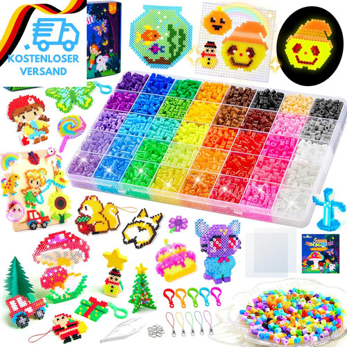 Bügelperlen set 5000 stück - bügelperlen, 5