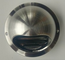 Edelstahl Abluftblende Wetterschutzabdeckung Wetterschutzblende Rohrblende 