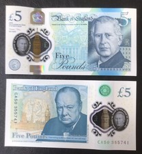 UNC Bank of England £5 Five