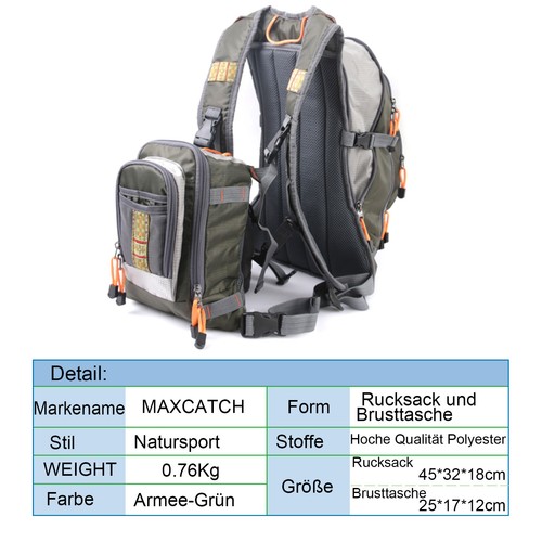 Maxcatch fliegenfischen weste - maxcatch,