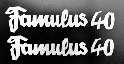 Famulus schriftzug - 2x,