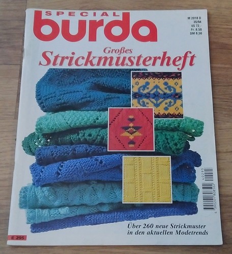 Burda strickmusterheft 260 - burda,