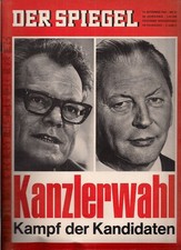 Der Spiegel 14. November 1966 Nr. 47 -60 Geburtstag "Kanzlerwahl"