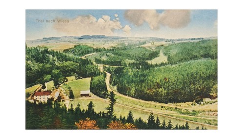Wiesenbad erzgebirge thal - ak,