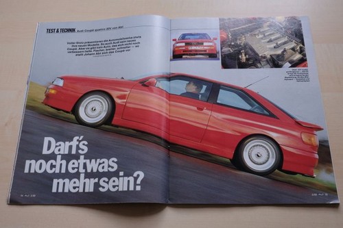 Rallye racing 1989 audi - racing, 02/1989