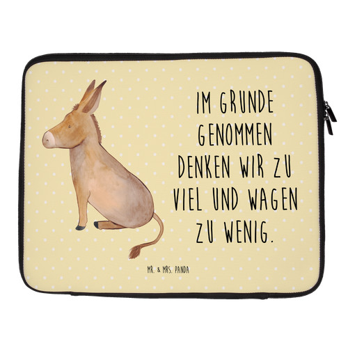 Laptop tasche esel geschenk - tasche,