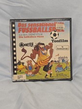 Super 8 Film "Das Sensationellste Fussballspiel" in Cover Disneyfilm Ton Sw