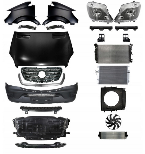 Satz motorhaube frontmaske - motorhaube,