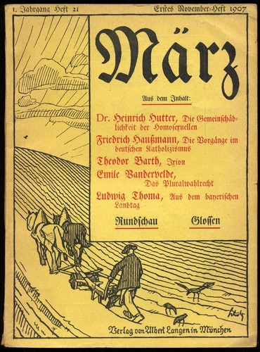 März halbmonatsschrift - mÄrz,