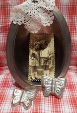 XL glatte  Halbform Osterei Schokoladenform 20,5 cm