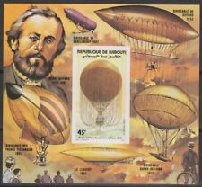 DJIBOUTI - Ballon - Zeppelin - Block ungezähnt postfrisch