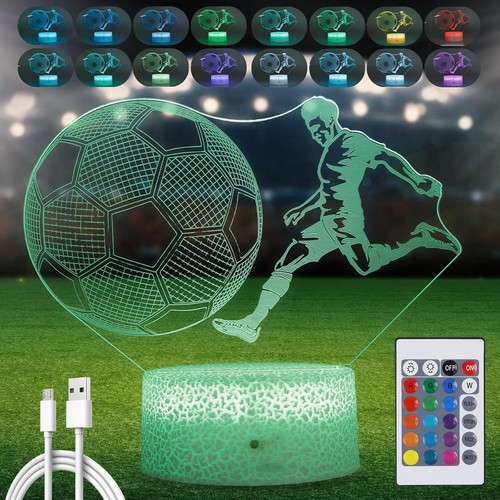 Fußball led lampe - fußball,