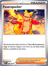 Pokemon karte feuerspucker - feuerspucker, pfl