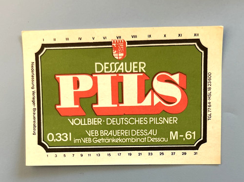 Altes ddr bieretikett - altes, ddr-bieretikett-beer