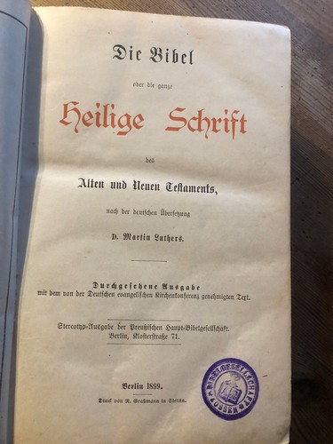 Die bibel oder ganze - die,