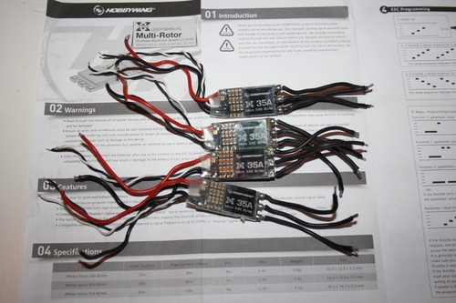 Esc hobbywing rotor - 4x, x-rotor